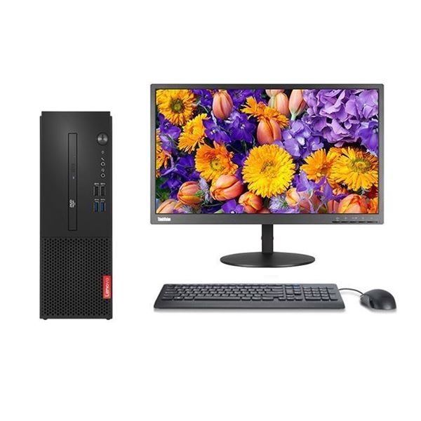 图片 联想（lenovo） 启天M420-D002(C） intel 酷睿第八代 i3 i3-8100 4GB 1000GB 中兴新支点V3 21.5寸 三年有限上门保修